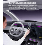 Yesido C228 Magnetic Car Phone Holder 360° Rotation – Vacuum Suction – Kuwait