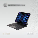 Levelo AeroBoard Saffanio Leather Wireless Keyboard For Apple iPad ( Arabic English )  ماجيك كيبورد حق ايباد (عربي انجليذي) - TQ STORE