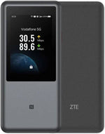 ZTE U60 Pro 5G WiFi Pocket Router, 3.5" HD Touchscreen Display, 10000mAh, 27W Fast Charge, WiFi 7, Snapdragon X75, NFC Mobile Internet Hotspot, Unlock Global Version, Grey | U60-Pro-Buy In Kuwait