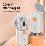 20-in-1 cleaning kit tools laid out showing all 20 pieces