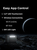 Porodo Portable Power Station with 2400W Power, 2047.5Wh Battery, 100W PD Fast Charging, Power Generator.