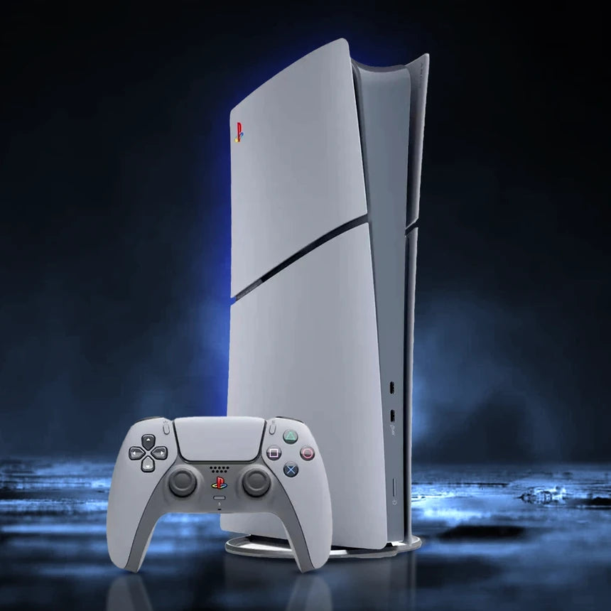 جهاز بلايستيشن 5 نسخة الديجيتال إصدار الثلاثين سنة (30th anniversary) النسخة الأوروبية - 1 تيرابايت      SONY PLAYSTATION 5 DIGITAL EDITION CONSOLE – 30TH ANNIVERSARY LIMITED EDITION - TQ STORE