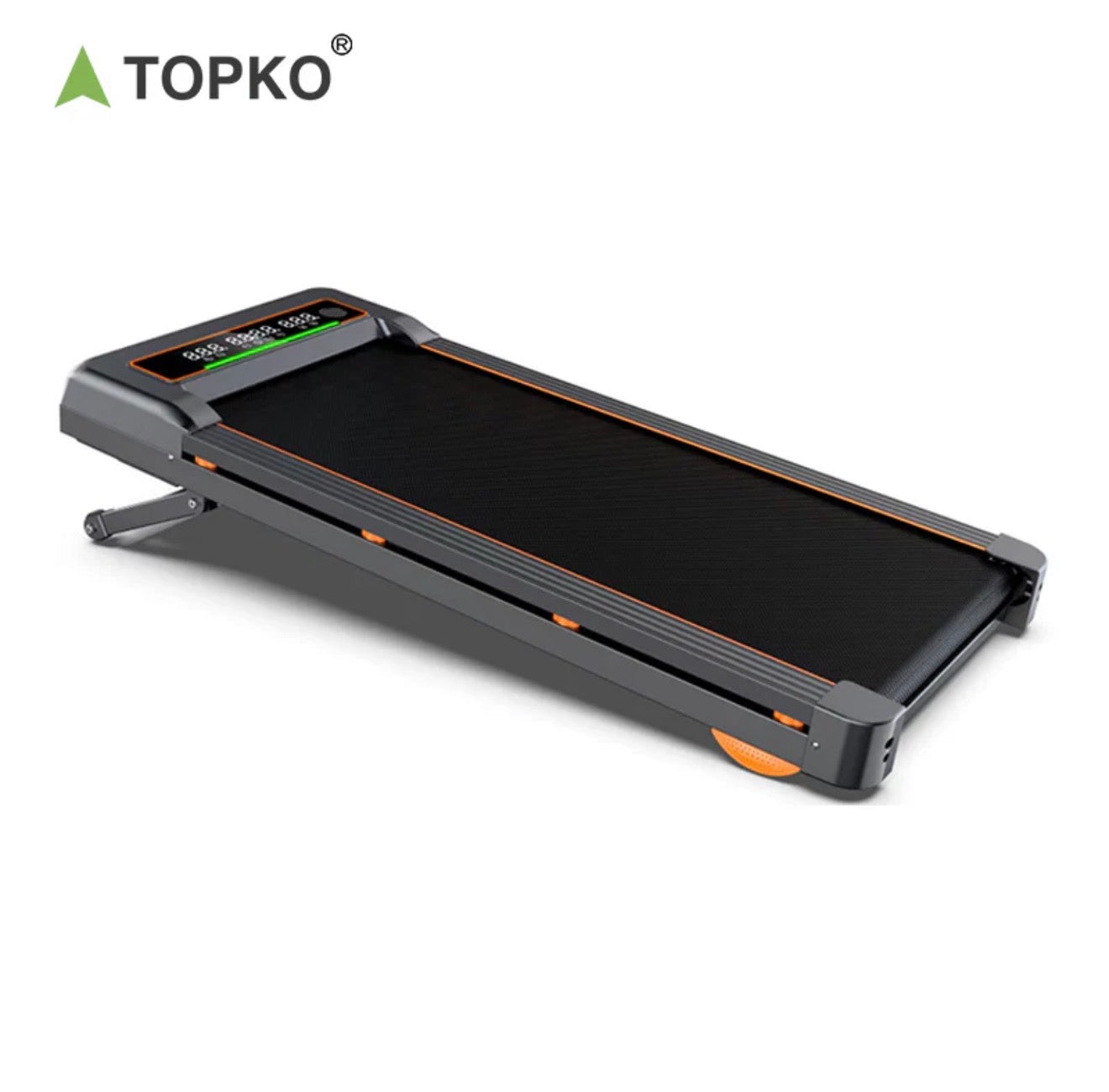 Black Bull UMWP105 Walking Pad Foldable Treadmill with 12% Auto Incline - Black- Buy In Kuwait