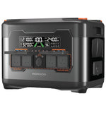 Porodo Portable Power Station with 2400W Power, 2047.5Wh Battery, 100W PD Fast Charging, Power Generator.