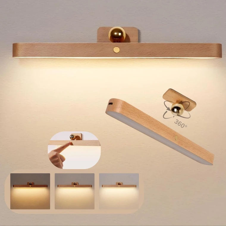 Magnetic rechargeable lamp with wall mounting base (NO-HB006)