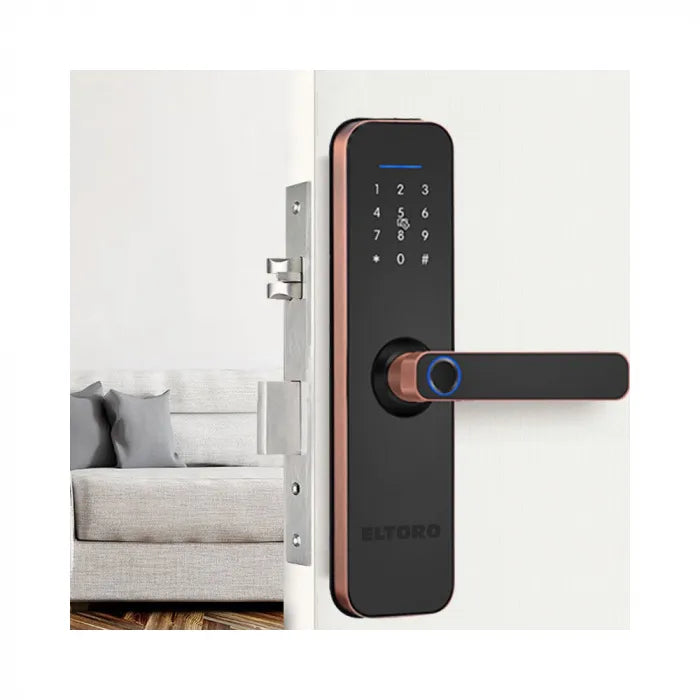 ELTORO SMART LOCK + ACCESS CARD FOR THE SMART LOCK 2 PCS - BRONZE-Buy In Kuwait