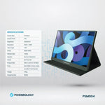     Powerology Ultra-Slim 144Hz Portable Monitor for Gaming Work and Travel in Kuwait