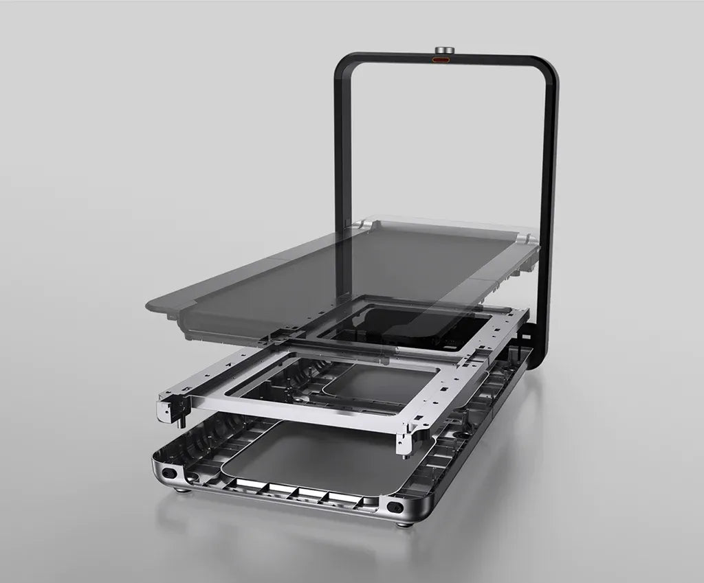 Kingsmith WalkingPad X21 Treadmill with Maximum Speed of 12 Km/h كينج سميث ووك باد X21 جهاز مشي مزدوج الطي 7.4 ميلا في الساعة - TQ STORE