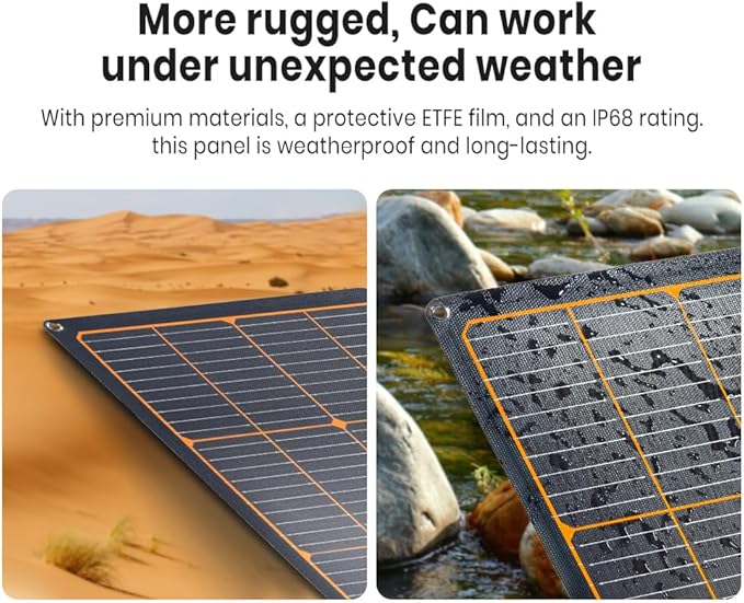 FlexSolar 240W Portable Solar Pane
