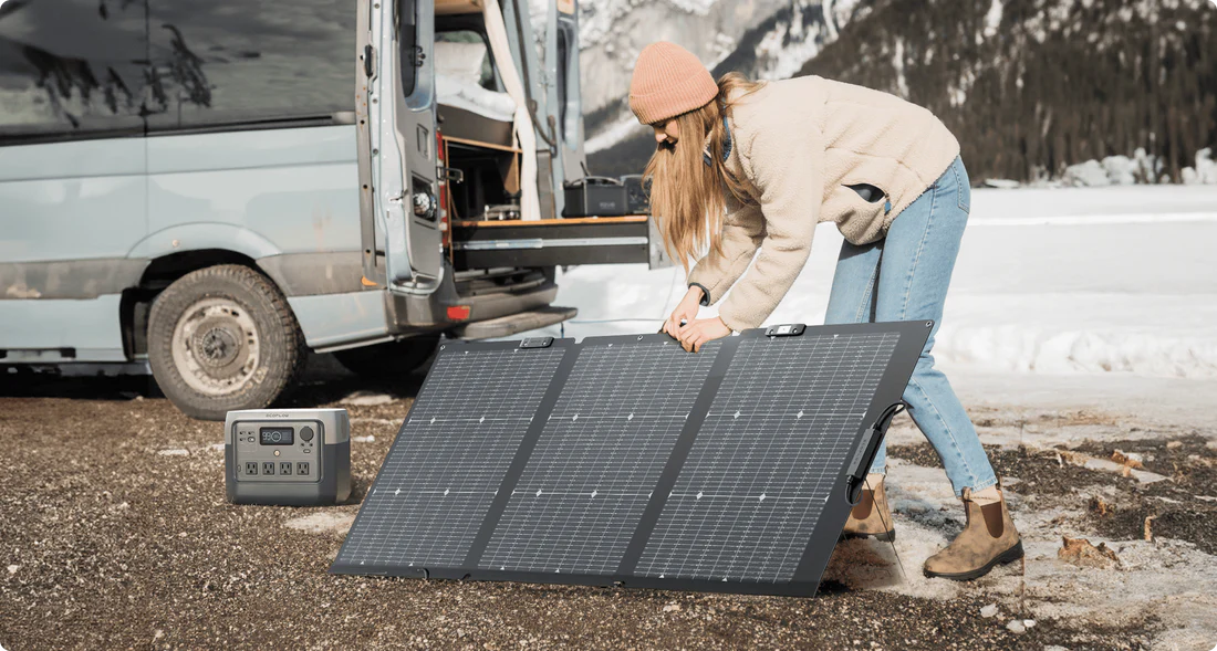 EcoFlow 160W Lightweight Portable Solar Panel