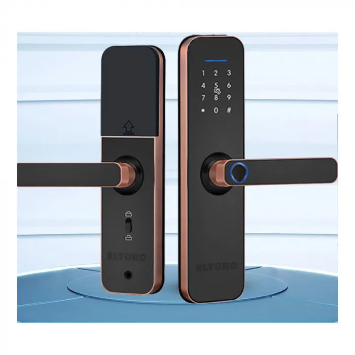 ELTORO SMART LOCK + ACCESS CARD FOR THE SMART LOCK 2 PCS - BRONZE-Buy In Kuwait