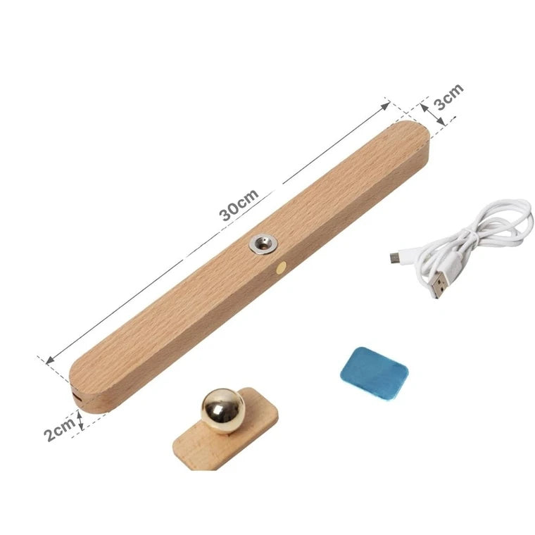 Magnetic rechargeable lamp with wall mounting base (NO-HB006)