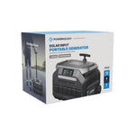Powerology Solar Input Portable Generator 2400 Watt - Black