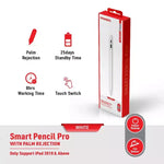Powero+ Smart Pencil Pro USB-C Rechargeable Stylus Pen - White