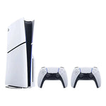 PlayStation 5 Slim Disc Edition Console with Two DualSense Controllers - R2 - TQ STORE