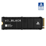 هاردسك SSD داخلي ٢ تيرا (الجيل الرابع PCIe) دبليو دي بلاك مزود بمبرد حراري. 2TB WD BLACK™ SN850p NVMe™ SSD for PS5™ consoles