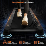 Black Bull Walking Pad Treadmill 12% Auto Incline with Handrail Bluetooth Foldable Home Fitness – Kuwait
