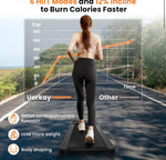 Black Bull UMWP105 Walking Pad Foldable Treadmill with 12% Auto Incline - Black- Buy In Kuwait