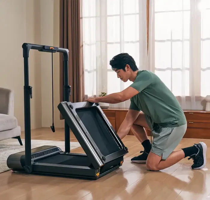 King Smith Foldable Treadmill - R3 Hybrid Plus - Black - TQ STORE