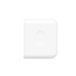 Apple 40W USB-C power adapter plugged into a wall outlet charging an iPhone and MacBook.