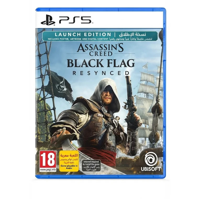Assassin’s Creed Black Flag Resynced PlayStation 5 Launch Edition game cover