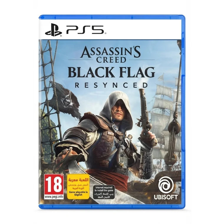 Assassin’s Creed Black Flag Resynced PlayStation 5 game cover