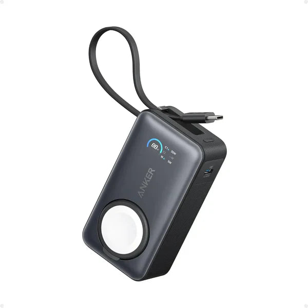 Anker Maggo Power Bank 10K 35W For Apple Watch Built-In Usb-C – Black - TQ STORE
