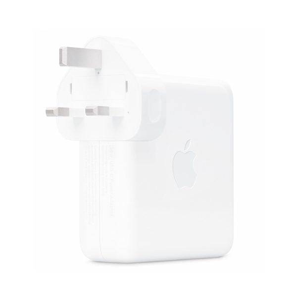 Apple 96W USB-C power adapter original for MacBook Pro front view Kuwait