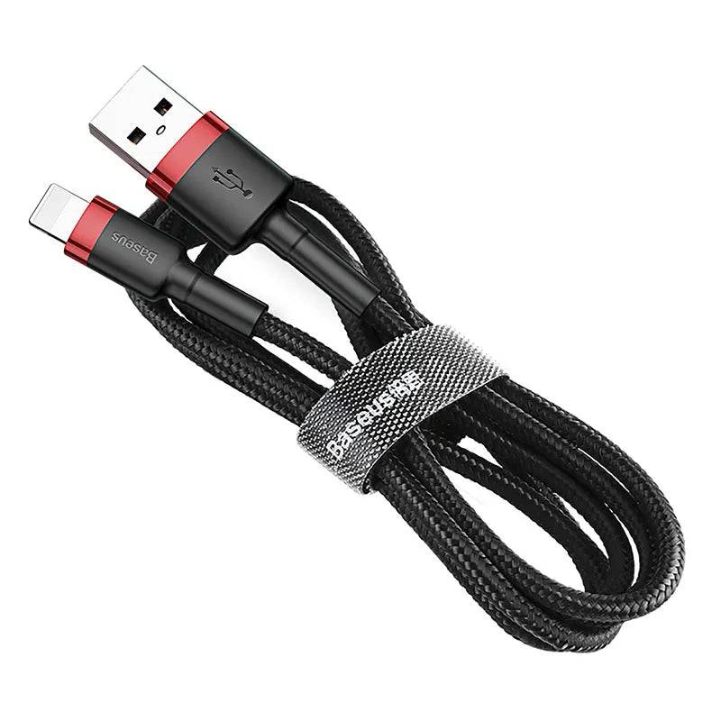 Baseus Cafule nylon braided Lightning fast charging cable for iPhone 1 meter