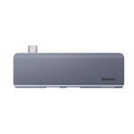 Baseus 5-in-1 hub ports USB 3.0 SD TF and USB-C PD