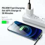Baseus Legend Series Fast Charging Cable Type-C to Lightning 20W Black