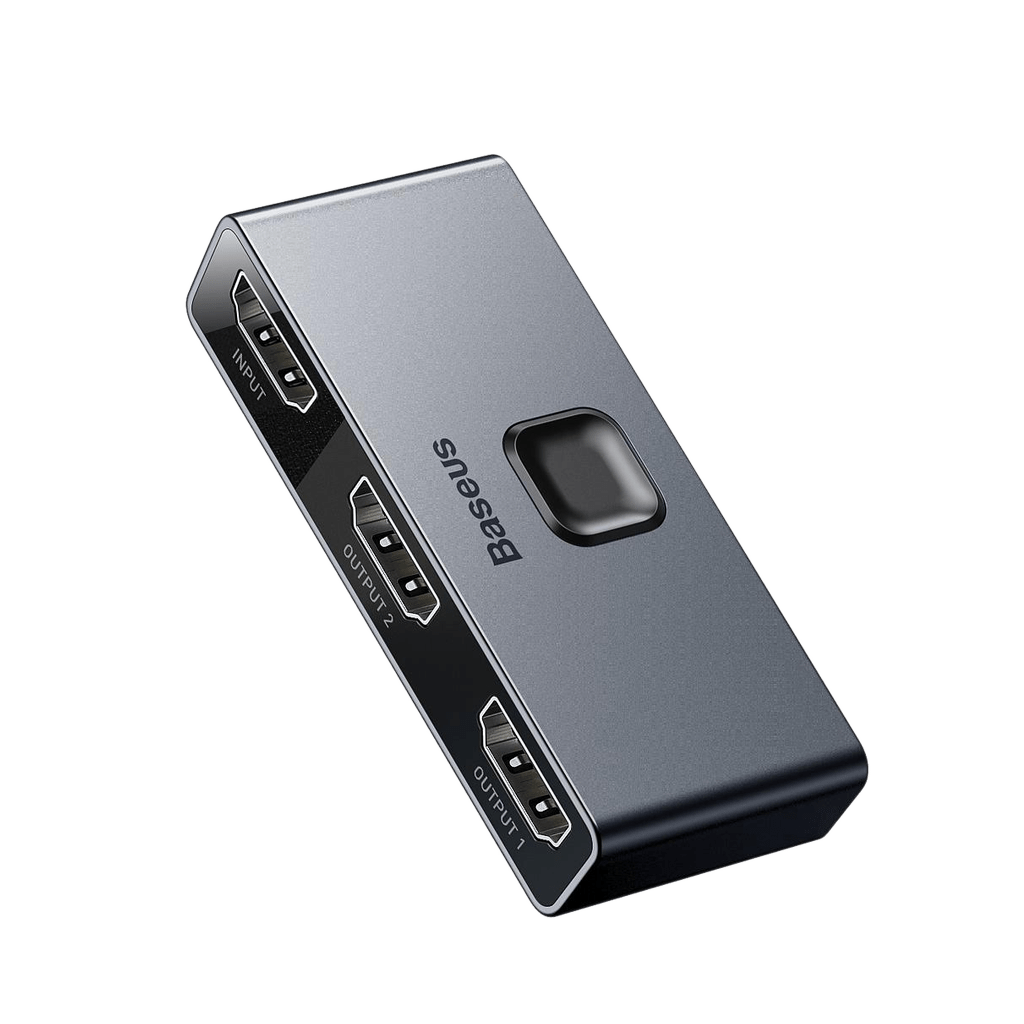 Baseus Matrix 4K HDMI splitter and switcher front view