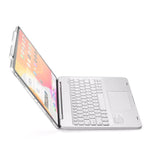 F17 Wireless Keyboard Case 360 Degree Rotation Arabic English iPad Not Included