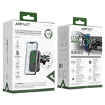 ACEFAST D18 in-car 2-in-1 Mobile And Iwatch Wireless Charging Car Holder. - TQ STORE