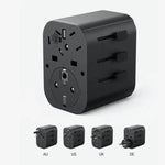 ANKER 312 OUTLET EXTENDER 30W WITH 3 USB PORTS - BLACK - TQ STORE