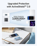 ANKER 533 POWER BANK 10000 MAH 30W + DISPLAY - VIOLET - TQ STORE