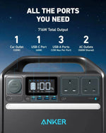 ANKER 535 PORTABLE POWER STATION - TQ STORE