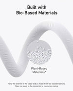 ANKER 542 USB-C TO LIGHTNING CABLE (BIO-BASED 3FT) - WHITE - TQ STORE