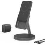 ANKER 633 MAGNETIC WIRELESS CHARGER (MAGGO) 5K - BLACK - TQ STORE