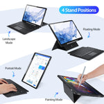 Duxducis DK Series Keyboard with Protective Case for Samsung Tab S8Plus (X800/X806)/ S7 FE(T730/T733/T736B)/ S7 Plus(T976B/T975) - TQ STORE