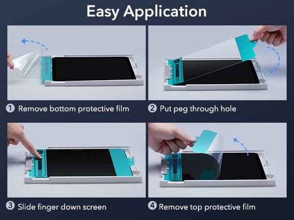 ESR iPad Air 11" 2024 Tempered-Glass Screen Protector - TQ STORE
