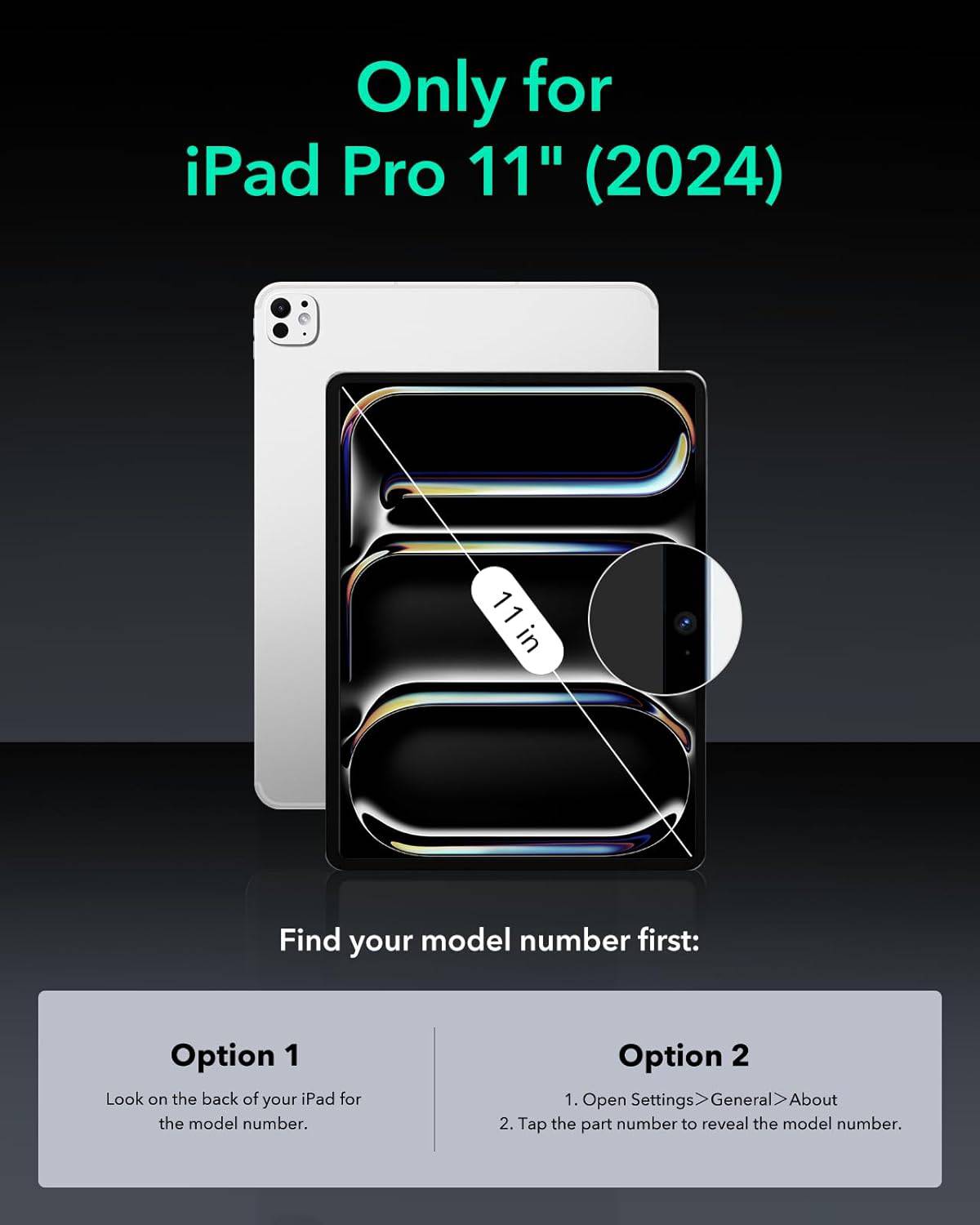 ESR IPAD PRO 11' 2024 Shift Magnetic Case - TQ STORE