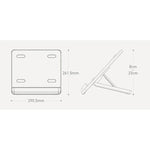 JOPREE P29 Desktop Adjustable Tablet Stand 12.9-Inch - TQ STORE