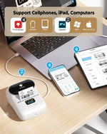 Phomemo M110 Thermal Mini Printer - WHITE - TQ STORE