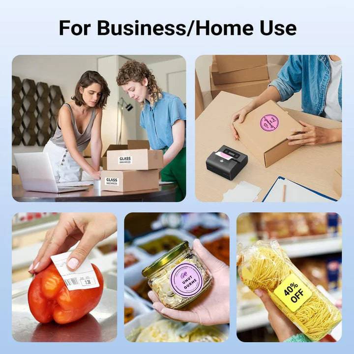 Phomemo M221 Bluetooth thermal label printer / Black and White - TQ STORE