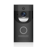 Powerology Smart Video Doorbell With Night Vision And Motion Sensor - Black - TQ STORE
