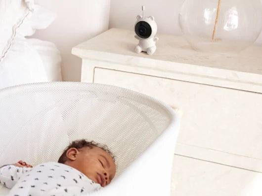 Powerology Wi-Fi Baby Camera 1080P Full HD Monitor Your Child in Real-Time, Motion, Temperature, Sound & Cry Detection Sensor, 100° Wide Angle, Two-Way Audio Talk - TQ STORE