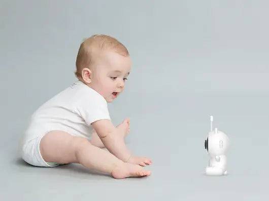 Powerology Wi-Fi Baby Camera 1080P Full HD Monitor Your Child in Real-Time, Motion, Temperature, Sound & Cry Detection Sensor, 100° Wide Angle, Two-Way Audio Talk - TQ STORE