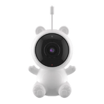 Powerology Wi-Fi Baby Camera 1080P Full HD Monitor Your Child in Real-Time, Motion, Temperature, Sound & Cry Detection Sensor, 100° Wide Angle, Two-Way Audio Talk - TQ STORE