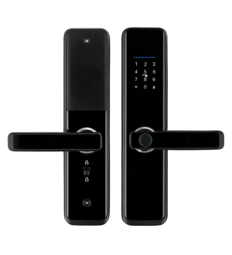 Smart Lock A270 - Keyless Entry - Fingerprint, Pass code, key card, Mobile App (Wifi & Bluetooth) - TQ STORE